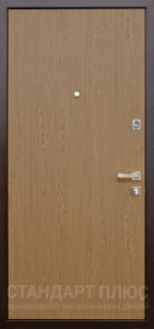 Стальная дверь Ламинат №74 с отделкой Ламинат