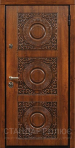 Стальная дверь Элитная дверь №35 с отделкой Массив дуба