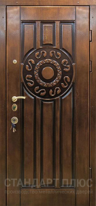 Стальная дверь МДФ №106 с отделкой МДФ ПВХ