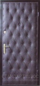 Стальная дверь Дверь эконом №34 с отделкой Винилискожа