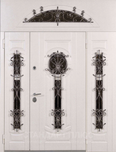 Стальная дверь Элитная дверь №9 с отделкой Массив дуба