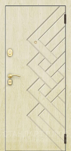 Стальная дверь МДФ №169 с отделкой МДФ ПВХ
