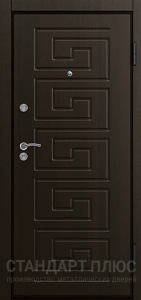 Стальная дверь МДФ №385 с отделкой МДФ ПВХ