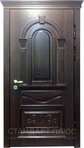 Стальная дверь Парадная дверь №68 с отделкой Массив дуба