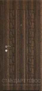Стальная дверь МДФ №384 с отделкой МДФ ПВХ