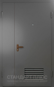 Стальная дверь Техническая дверь №7  цена за м2 с отделкой Нитроэмаль